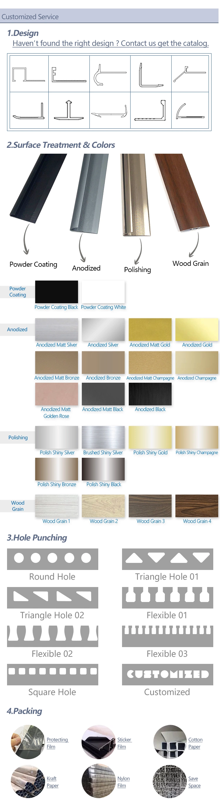 Best Prices Aluminum Carpet Trim Corner Strip and Metal Floor Tile Trim Strip