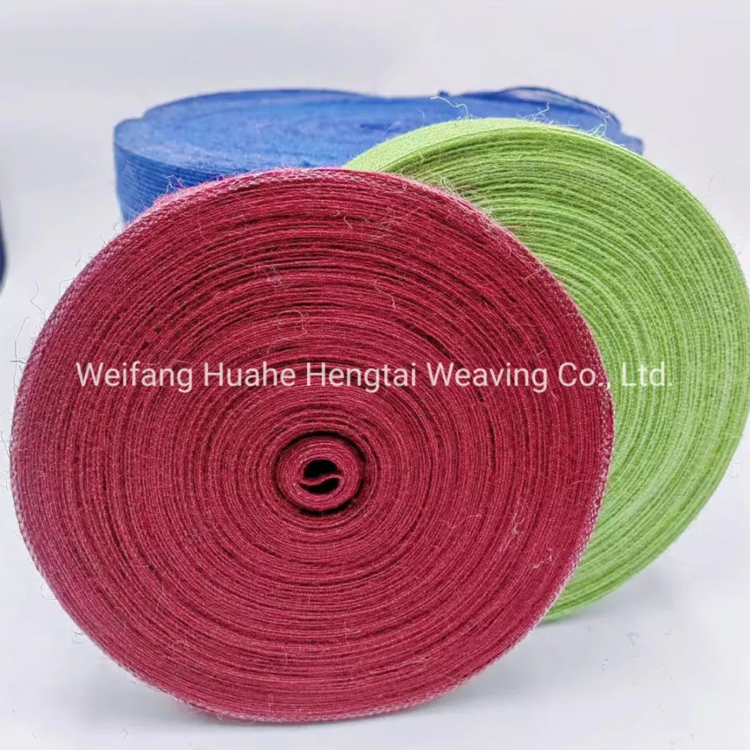 Cross-Border Hot Selling Color Fishing Line Jute Ribbon