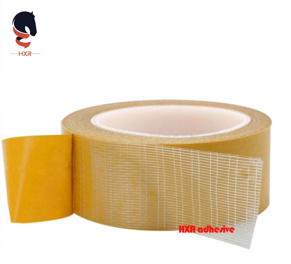 No Residue Reinforced Double-Sided Cross Weave Fiber Tape