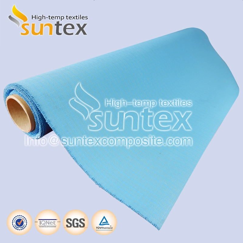 High Temperature 3784 Silicone Rubber Coated Fiberglass Fabric