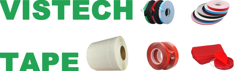 Vistech Wholesale Packaging Adhesive Tape Clear Hot Sale Wholesale Fiberglass Reinforced Strapping Filament Factory Price