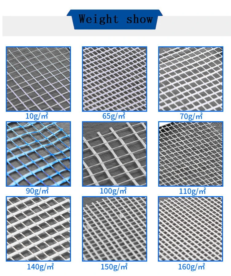 Wall Covering Thermal Insulation Fiberglass Mesh 100 GSM