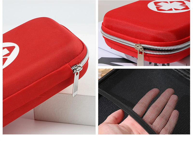 Red Sos Emergency Survival Kit EVA Handy First Aid Kit Emergency Pouch Outdoor Survival Kit Medical Bag Tactical Emergency Bags