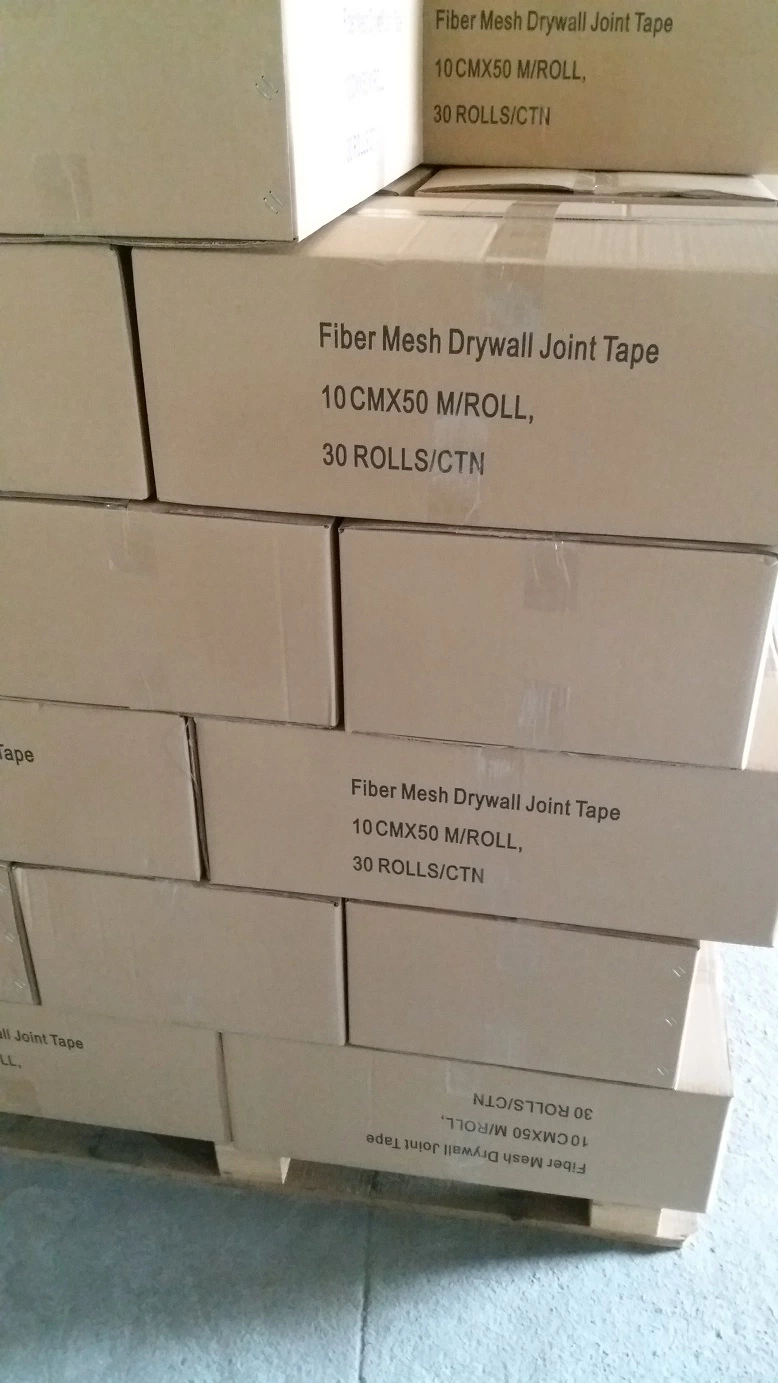 Self Adhesive Reinforced Fiberglass Joint Drywall Tape, Fiberglass Anti Cracking Drywall Tape