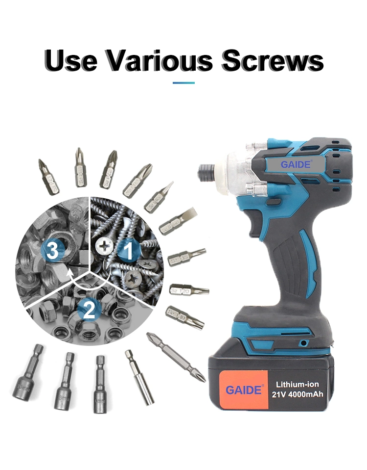 Gaide Cordless Screwdriver Tool Kit