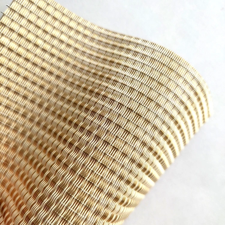 Copper Decorative Wire Mesh Metal Fabric for Wall Covering