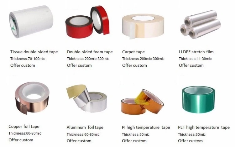 Reinforced Fiberglass Filament Strong Sticky Strapping Tape for Heavy Duty Packing Bundling