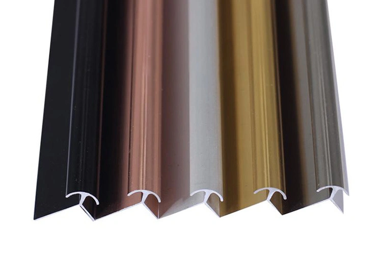 Free Sample Wall Panel Profile Metal Trim Round Corner Edging Strip for Tiles