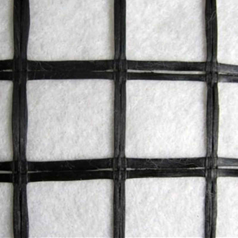 Fiberglass Geogrid Composite Nonwoven Geotextile for Pavement