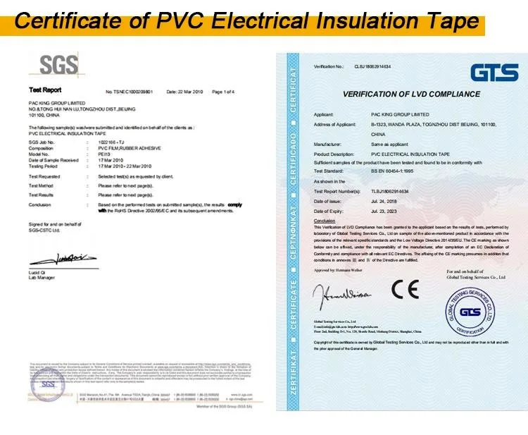 PVC Electrical Insulation Tape High Quality Color Adhesive Fiberglass Tape Log Jumbo Rolls