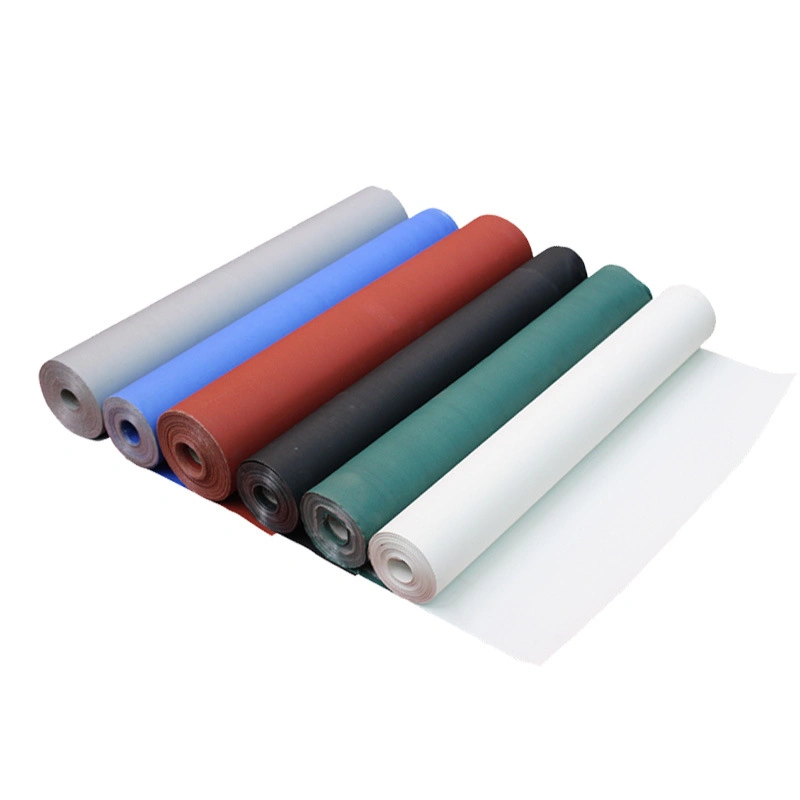 High Temperature Cloth Heat Resistant Fabric Silicone Coated Fiberglass Fabric / Cloth Thermal Insulation Fabric / Cloth Silicone Coated Fabric / Cloth