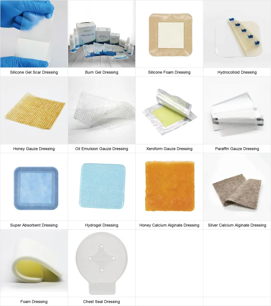 Emergency Wound Dressing Vented Occlusive Chest Seal Patch to Prevent Tension Preumothorax