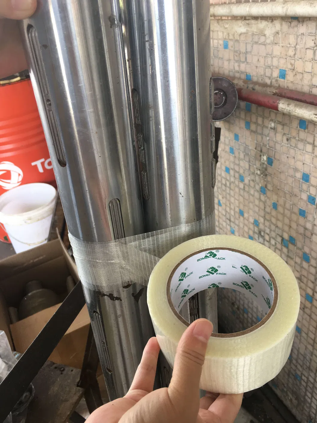 Fiberglass Reinforced Filament Tape for Heavy Duty Packaging
