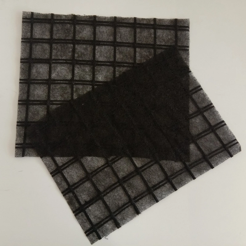 Fiberglass Geogrid Composite Nonwoven Geotextile for Pavement