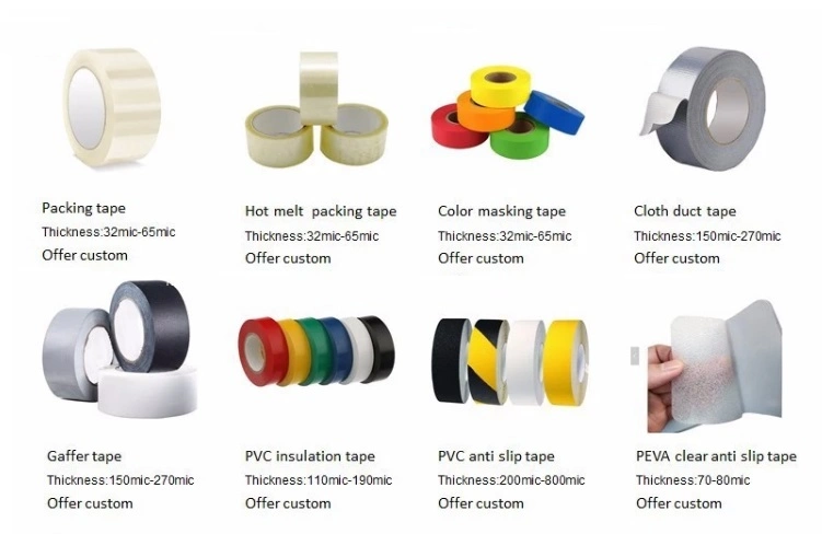 Reinforced Fiberglass Filament Strong Sticky Strapping Tape for Heavy Duty Packing Bundling