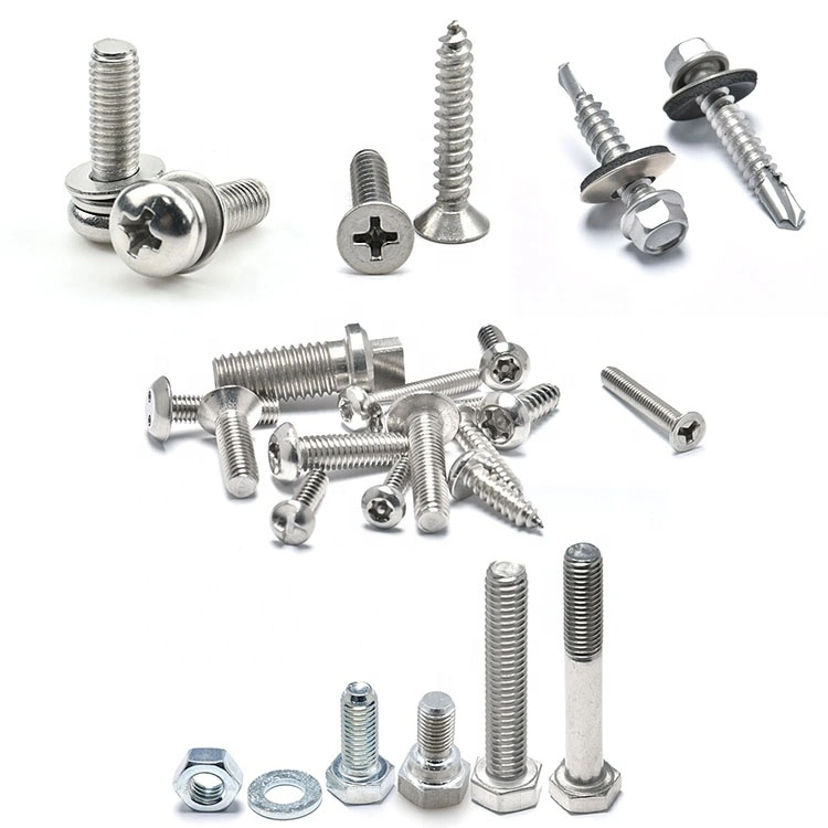 Manufacturer Button Head Torx Stainless Steel Screws with Nylon Patch ISO7380