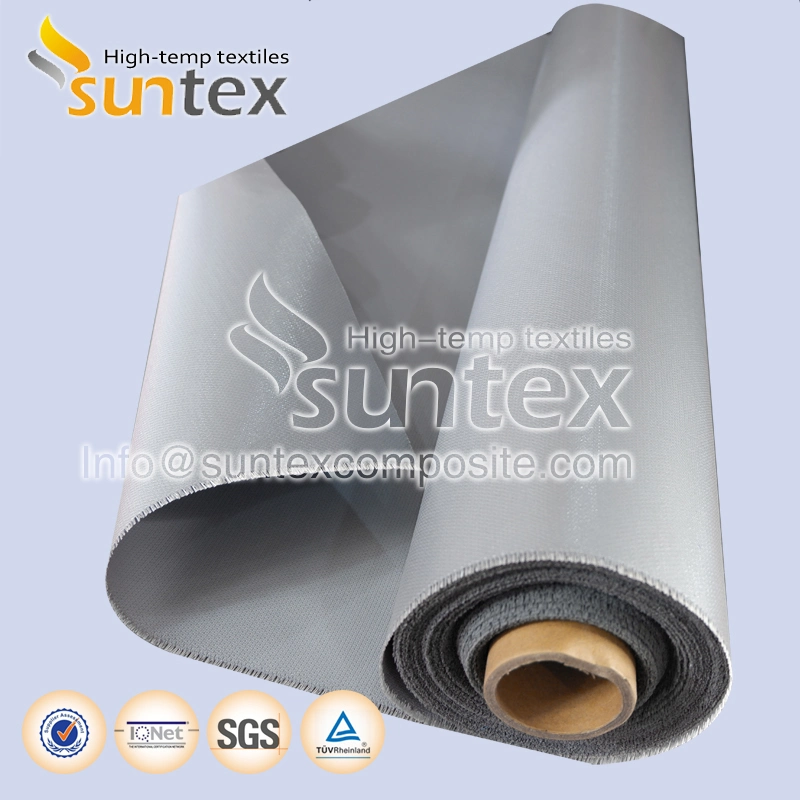 High Temperature 3784 Silicone Rubber Coated Fiberglass Fabric