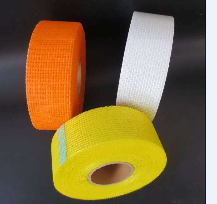 5cm*30m/Roll Glass Fiber Rolls of Resistance Self Adhesive Fiberglass Mesh Net Tape