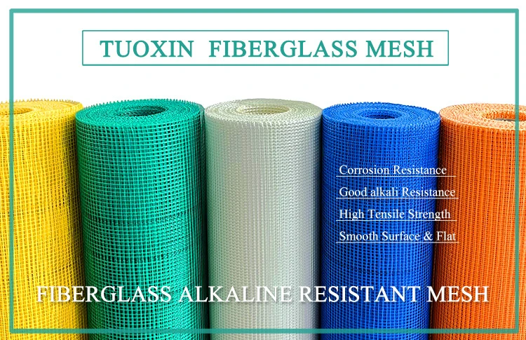 Fiberglass Mesh Glass Price Per Square Meter Fiberglass Mesh5X5 160G/M2 Fiberglass Mesh