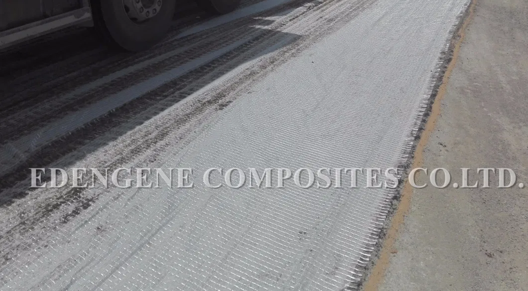 Fiberglass Geocomposite Combogrid+Paving Fabric for Asphalt Road Reinforcement