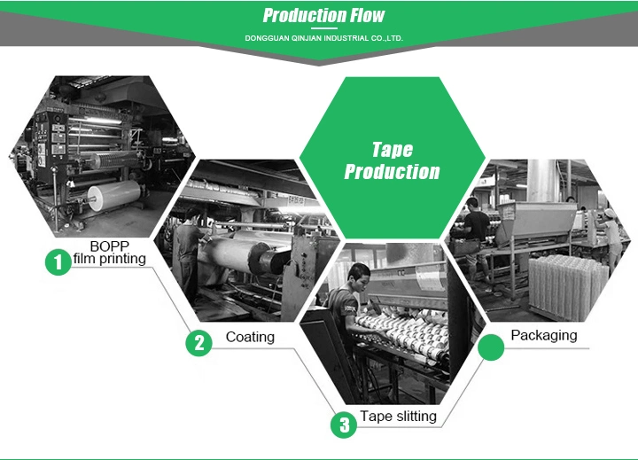 Box Packaging Carton Sealing Adhesive BOPP Tape