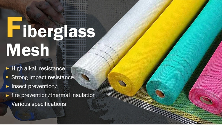 Waterproof Facade Fiberglass Plaster Mesh Reinforcing Element China Factory Direct Sales