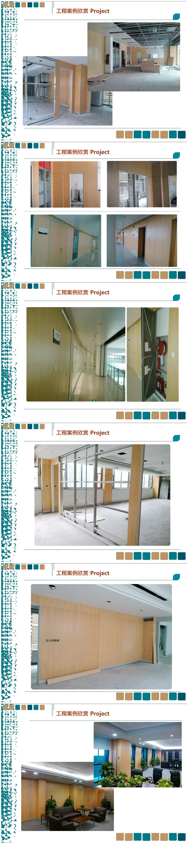 Waterproof Spc WPC Wall Panel Artificial Wood Composite Fluted Hollow Wall Covering 3D Effect Nature Wood Grain Texture