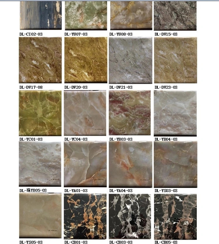 23 Design Self Adhesive Marble Pattern Stickers Waterproof Kitchen Furniture Renovation Wallpaper