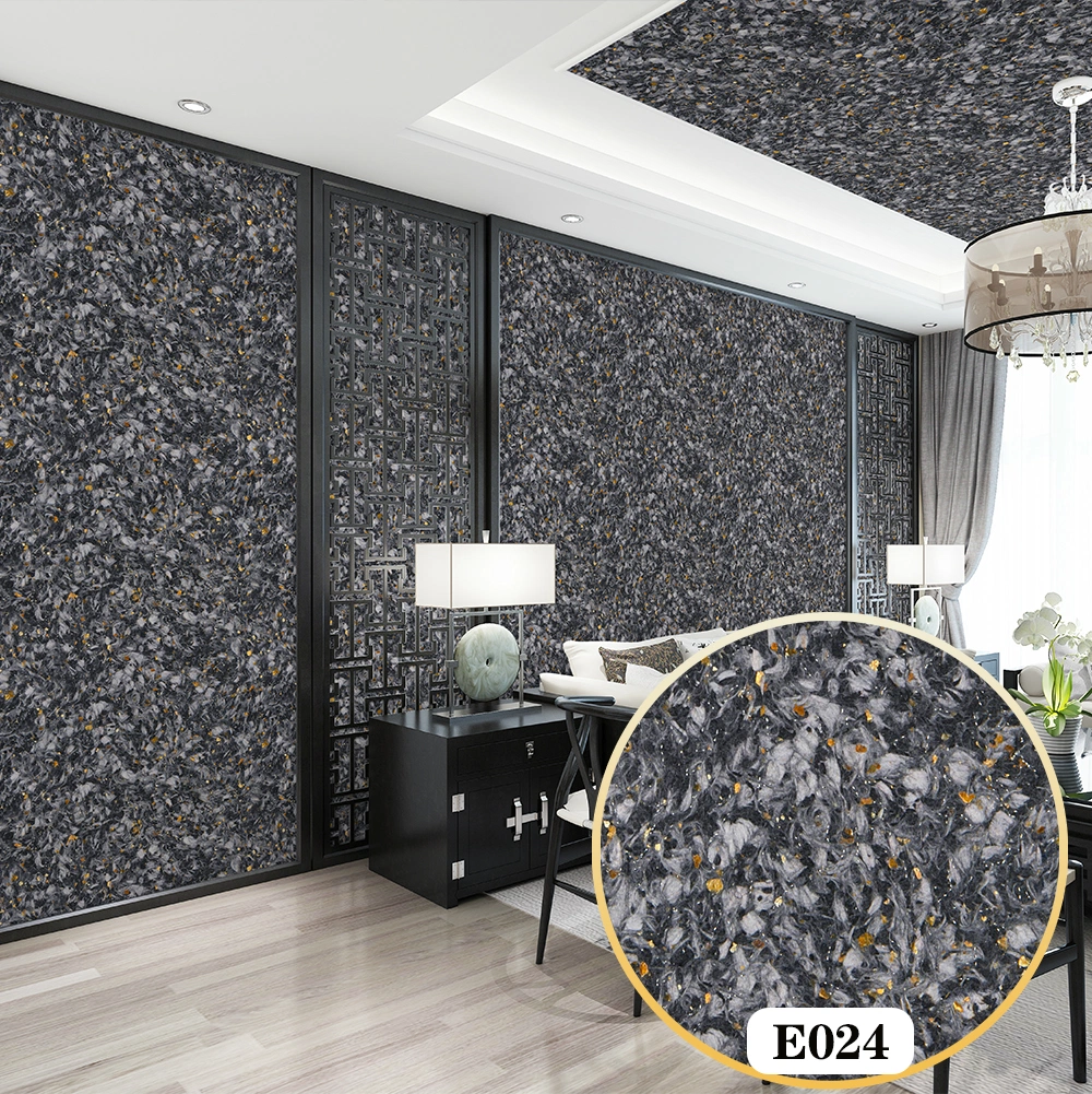 OEM Silk Plaster Wall Covering Protector Indoor Fiber Decor Wallcoating