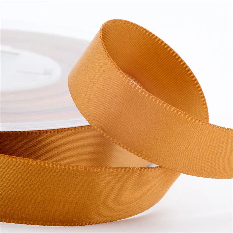 Factory Wholesale 100 Yards 20mm 100% Polyester Single Face Satin Ribbon