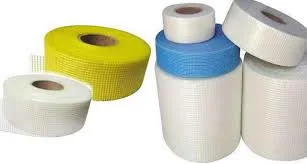 High Strength Laminated Fireproof Alkali Construction Fiberglass Mesh Tape Sticky