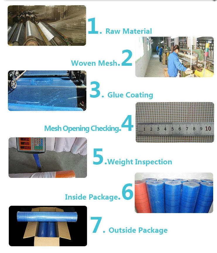 Waterproofing Alkali Resistant Fiberglass Netting Mesh Manufacture with Low Price Per Square Meter