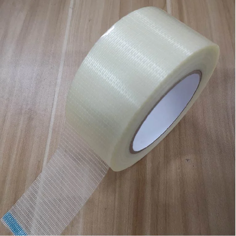 Heavy Duty Fiberglass Packaging Cross Weave Filament Tape