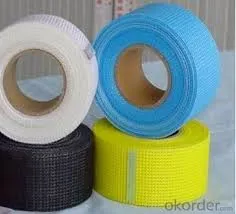 Fiberglass Adhesive Tape Joint Drywall Tape Mesh White Color 8*8 9*9