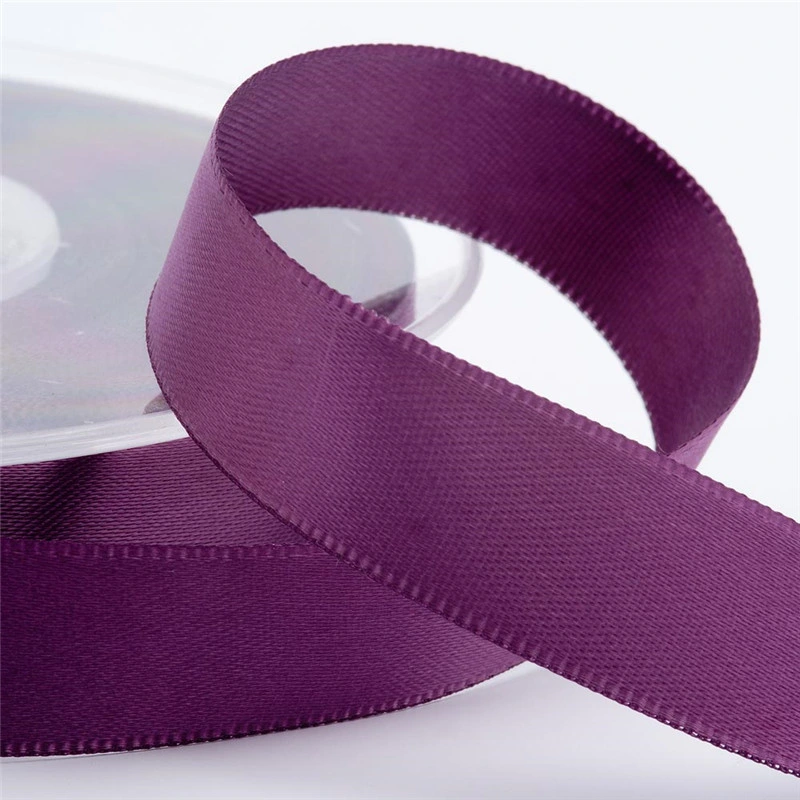 Factory Wholesale 100 Yards 20mm 100% Polyester Single Face Satin Ribbon