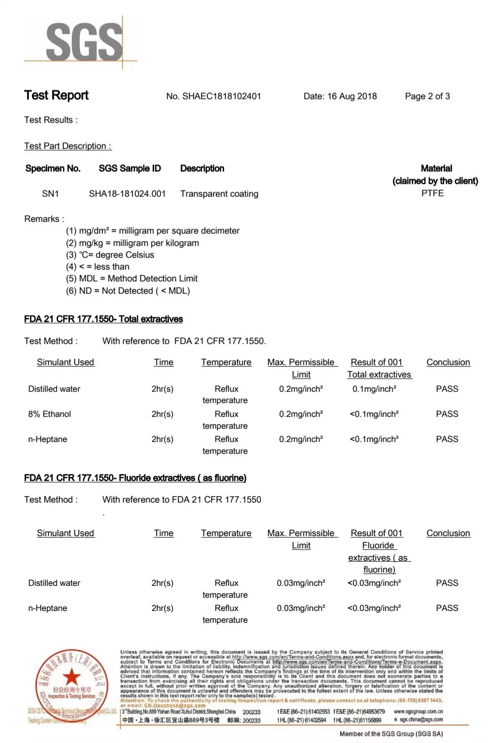 Low Friction Coefficient Custom Size PTFE Coated Fiberglass Fabric