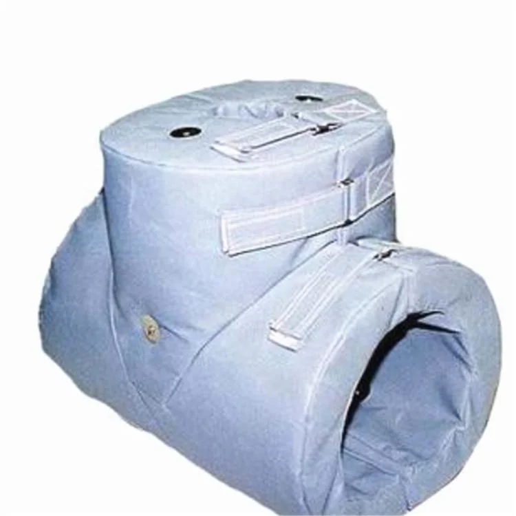 Chinese Factory High Quality Fiberglass Mesh and Excellent Price Waterproof Removable Heat Exchanger Insulation Jackets