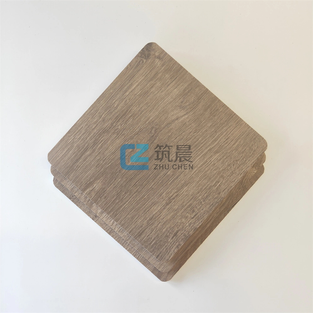 Fireproof Magnesium Oxide Board with Woodgrain Designs Internal Decoration Wall Panel