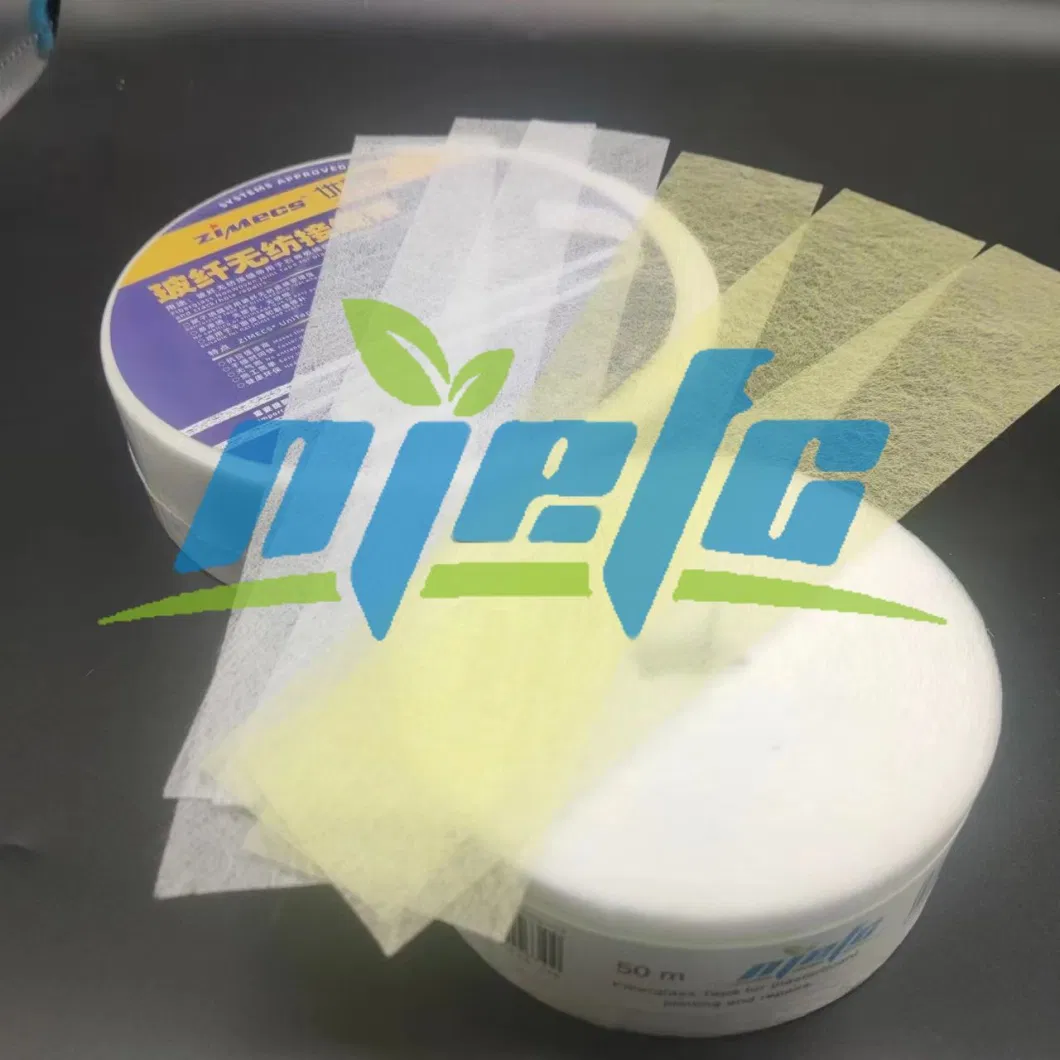 Plasterboard Jointing Fiberglass Nonwoven Joint Tape for Wall Repairing