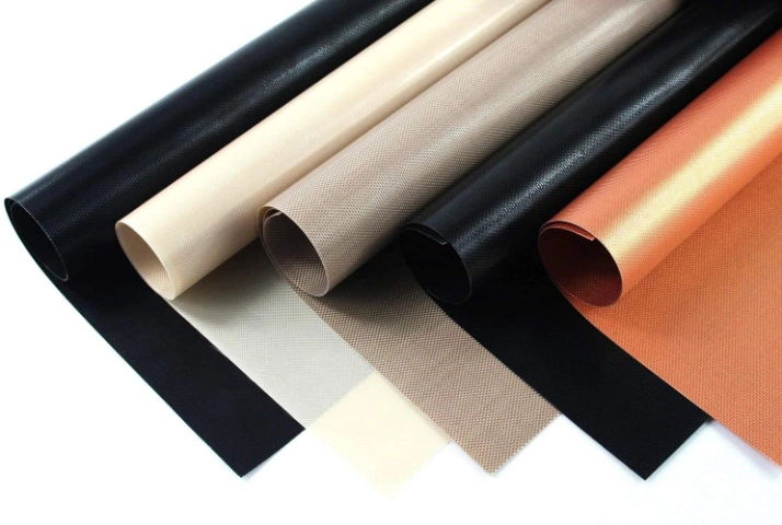 Heat Resistance PTFE Coated Fiberglass Mesh Cloth Fabric with Different Thickness