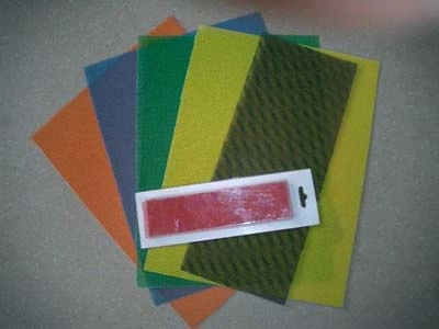 Red/Green/Yellow/White/Orange Colorized White Corundum Sanding Net Sheet/Disc/Roll