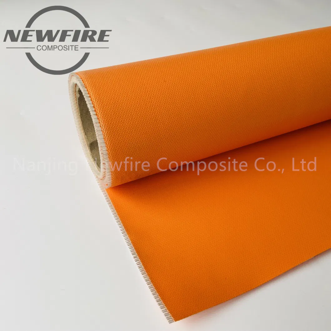 0.25mm Colored Fireproof Waterproof Fabric Silicone Coated Fiberglass Cloth High Quality Fire Retardant Silicone Coated Fiberglass Fabric