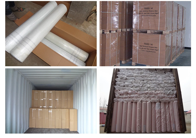 110g Fireproofing Fabric Building Material Fiberglass Mesh for Concrete