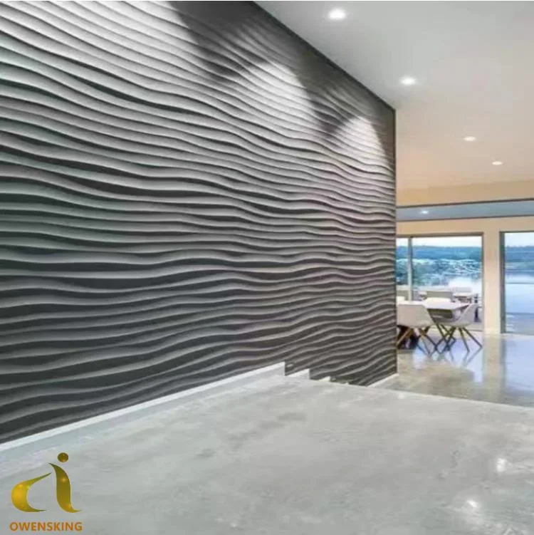 Wholesale Price Waterproof Paintable 3D PVC Wall Panels for Walls Decorative