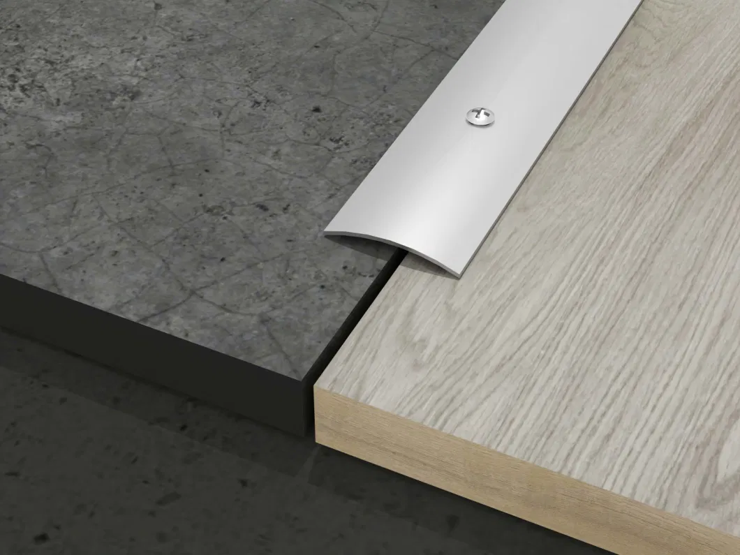 Stable Quality Flooring Decoration Profiles Metal Trim Corner Shape Floor Transition Strip