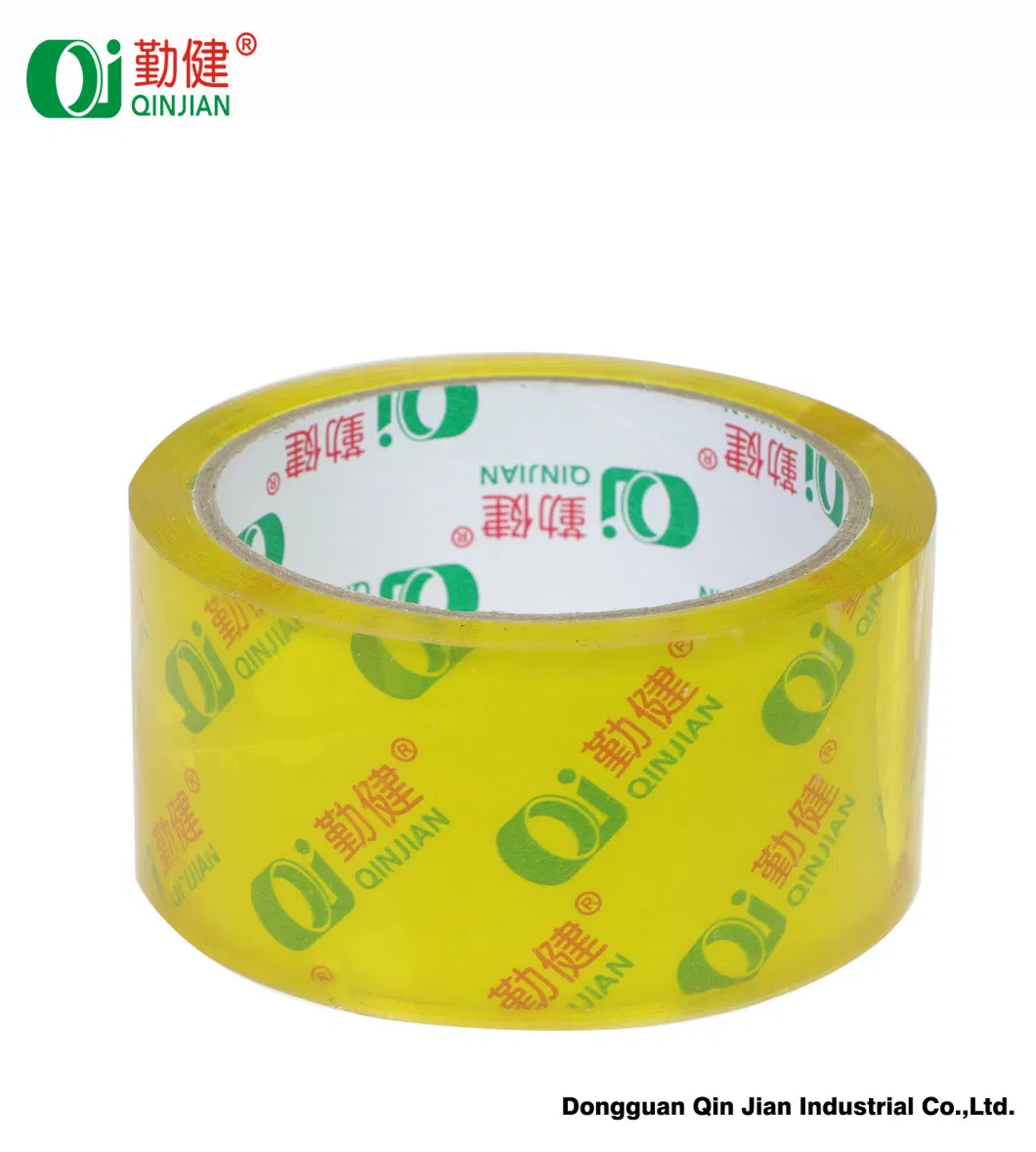 Silent No Bubble Crystal Super Clear BOPP Packing Tape for Carton Packaging with ISO 9001