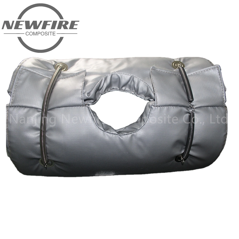 Chinese Factory High Quality Fiberglass Mesh and Excellent Price Waterproof Removable Heat Exchanger Insulation Jackets