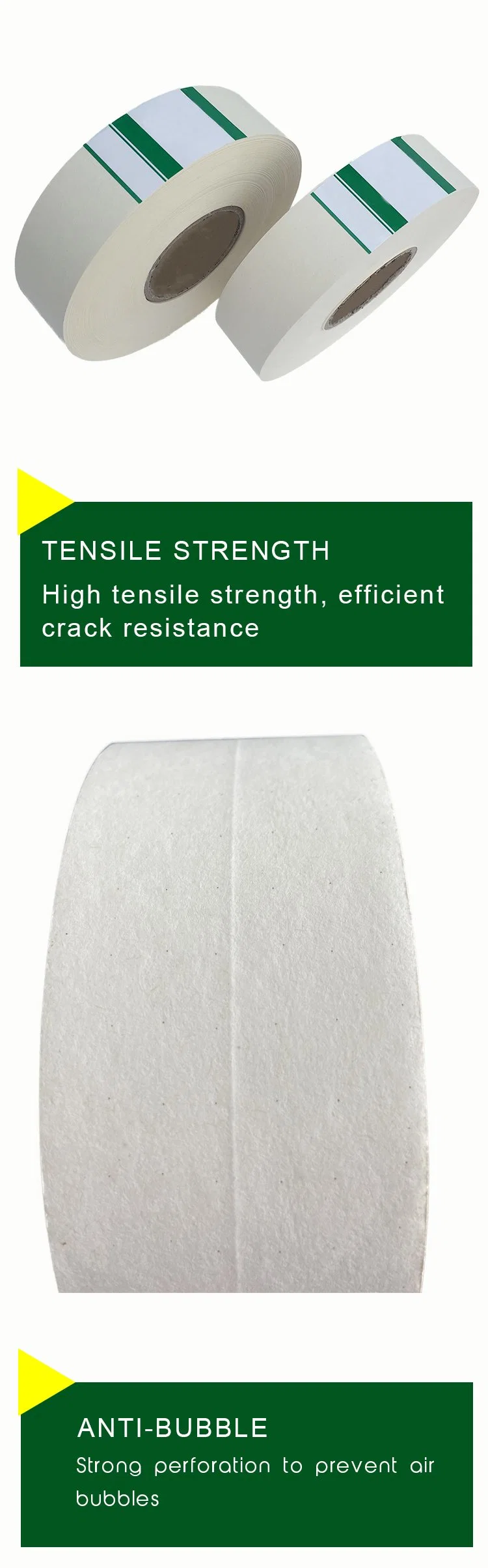 Plasterboard Waterproof High Tensile Strength Drywall Joint Paper Tape