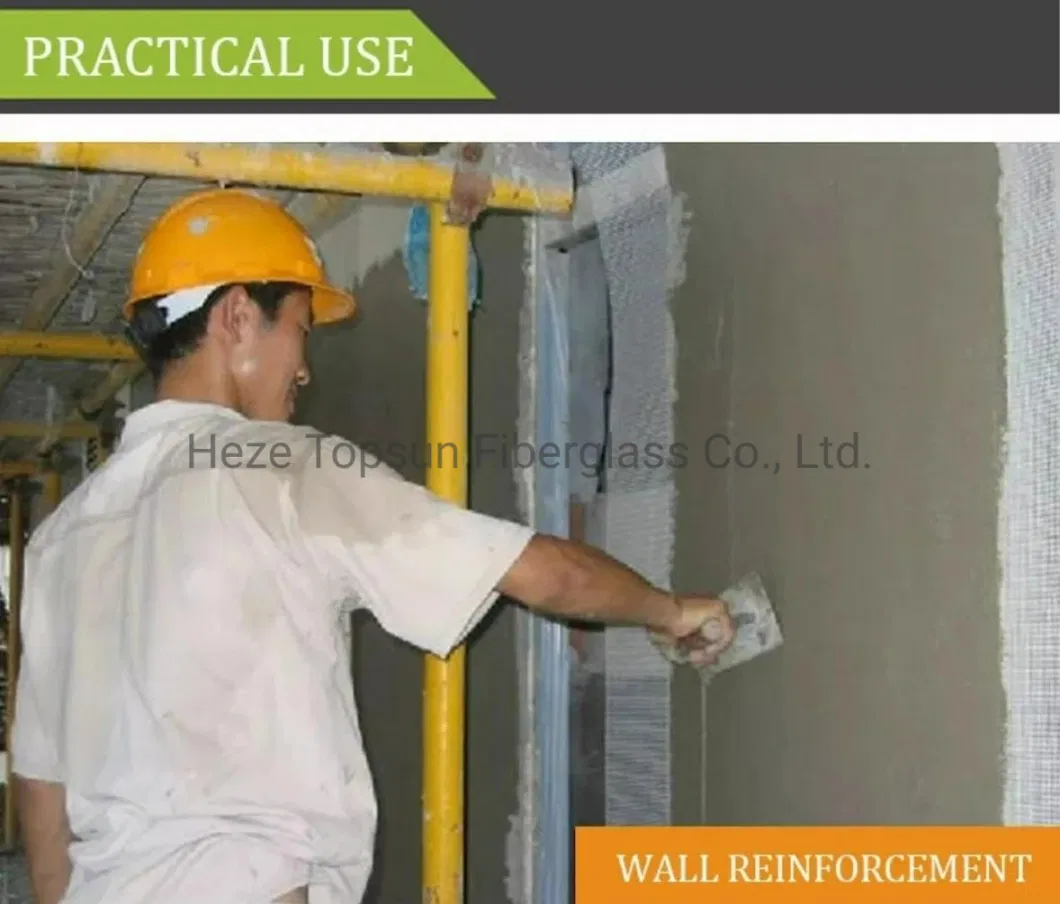 50GSM Drywall Joint Self Adhesive Fiberglass Mesh Crack Tape for Wall