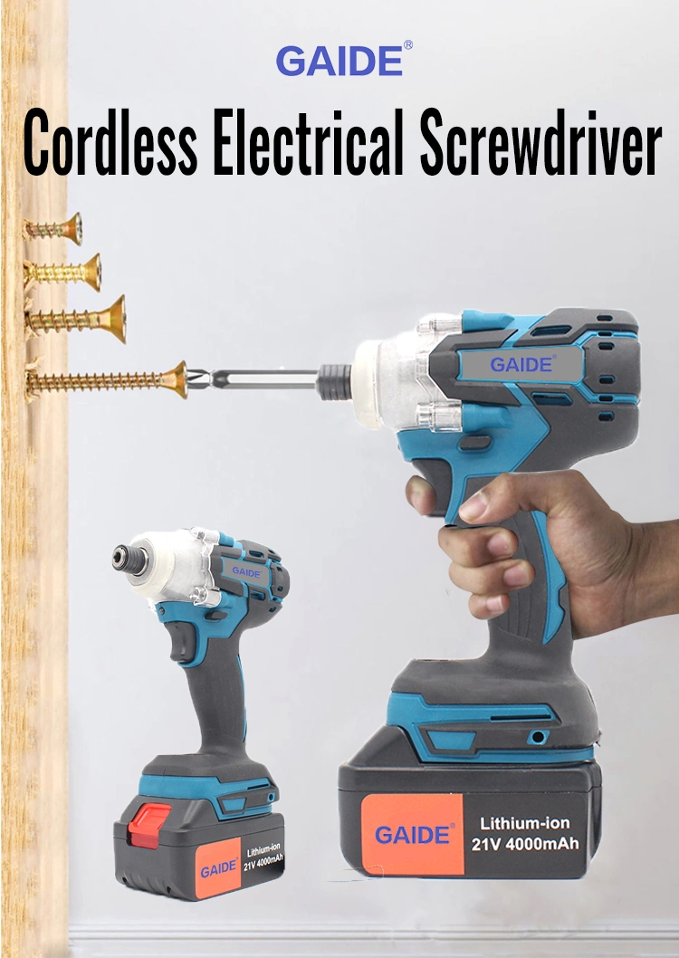 Cordless Electric Screwdriver Kit